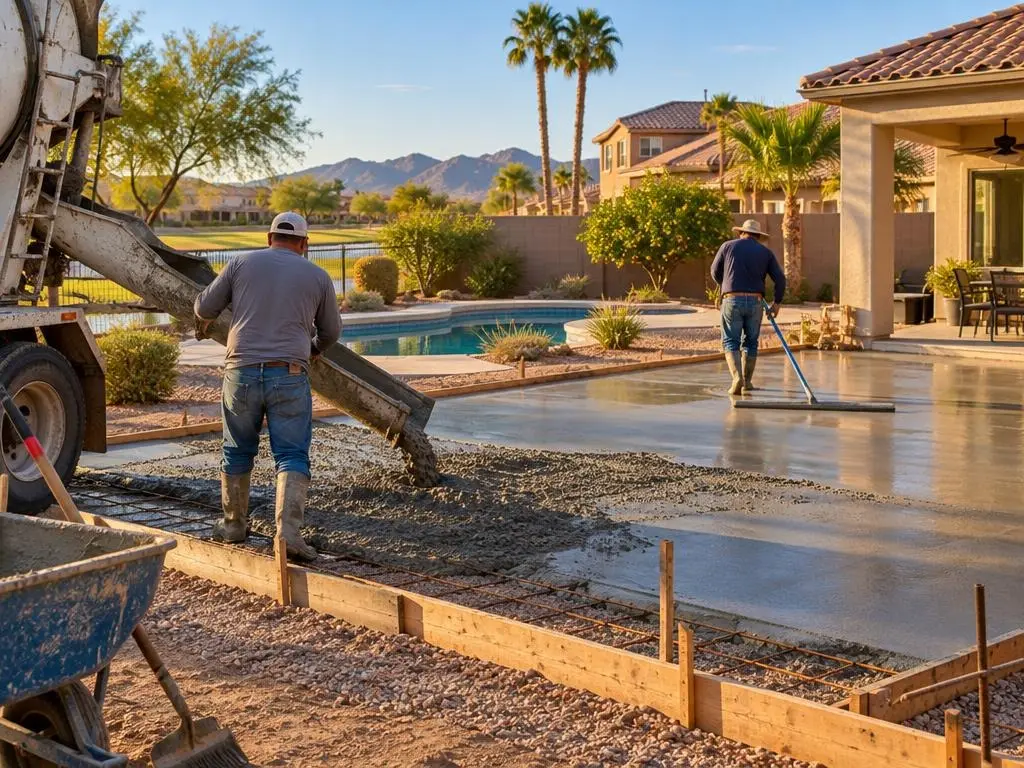 Concrete Slabs in Gilbert, AZ